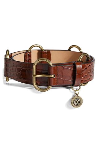 Croc Embossed Link Belt