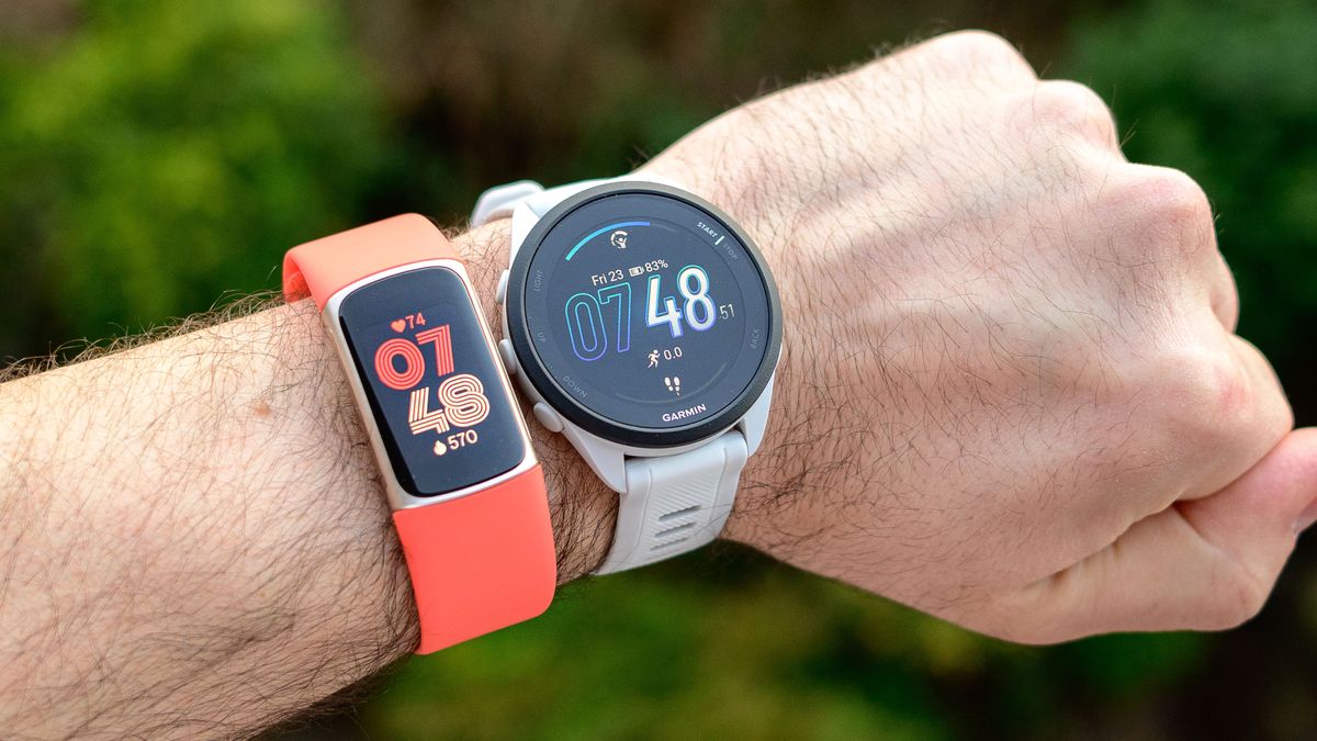 I walked 3,300 steps with the Fitbit Charge 6 and Garmin Forerunner 165 – this one was more accurate