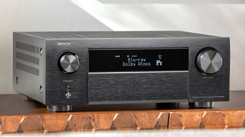 Listing image for best AV receivers showing Denon AVR-X4800 AV receiver 