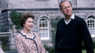 Balmoral Castle the Queen and Prince Philip 1972