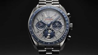 OMEGA Speedmaster Moonphase Meteorite