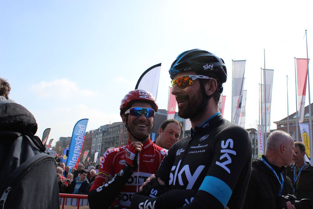 Bradley Wiggins and Greg Henderson