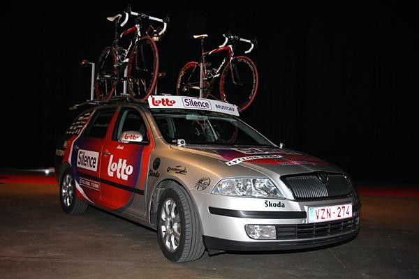 The 2008 team car.