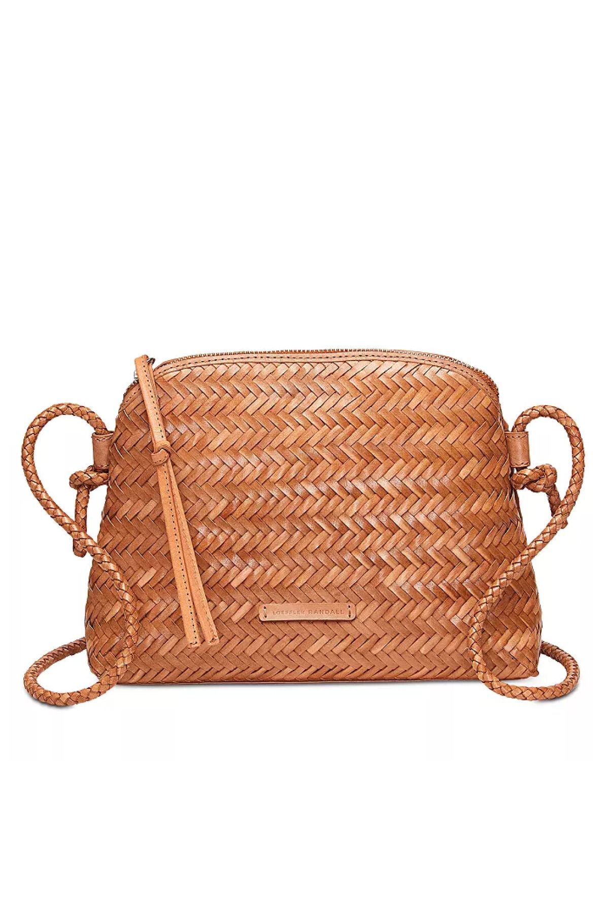 Loeffler Randall Mallory Woven Leather Crossbody