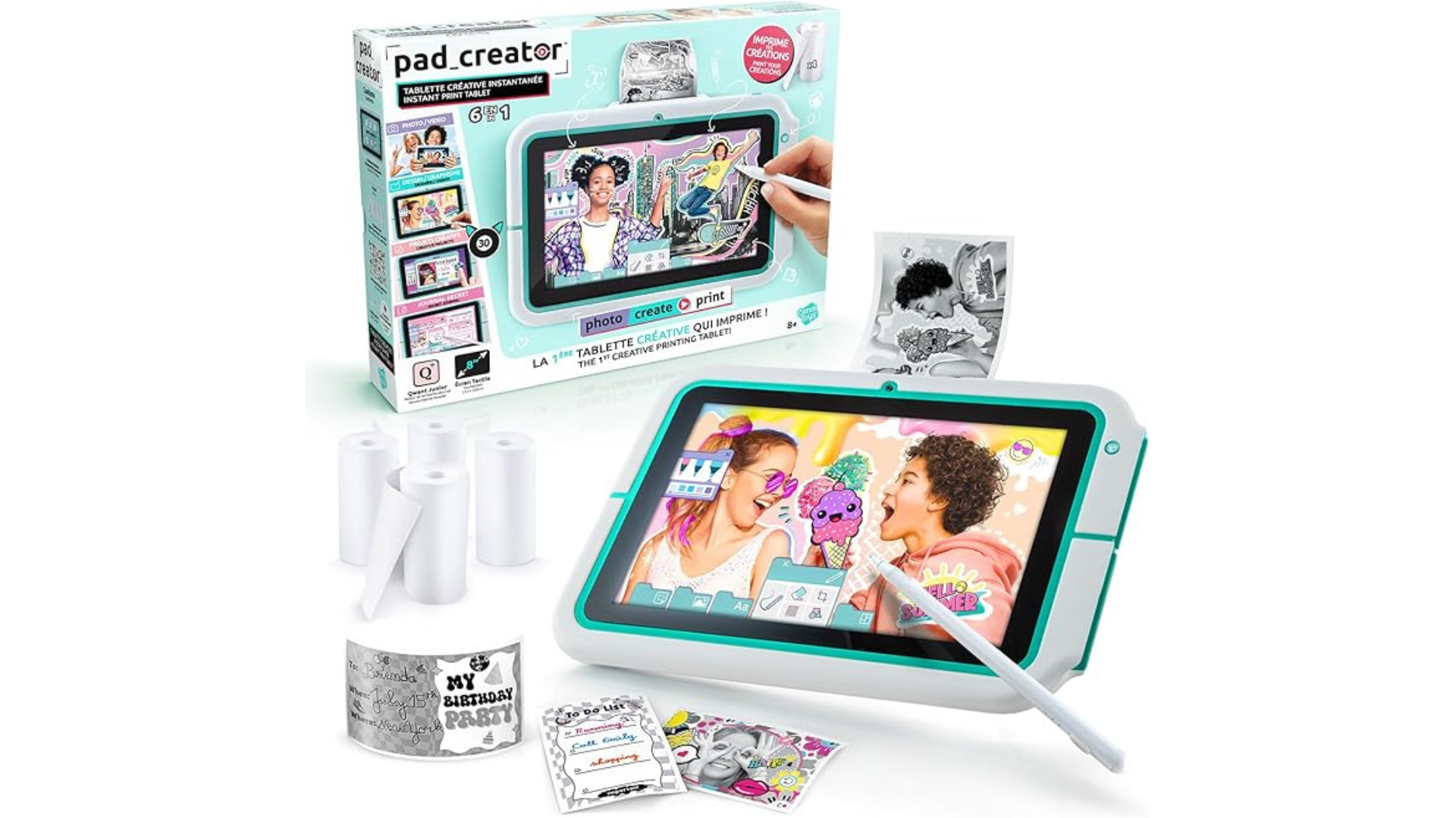 Photo Creator Instant Print Tablet