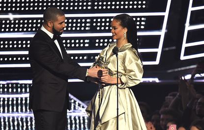 Drake and Rihanna.