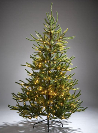 7ft Fraser Fir Upswept Pre-Lit Mixed Tips Christmas Tree - £129.99 (Save £80) | Very