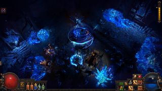 The darkness is not your ally in Delve.