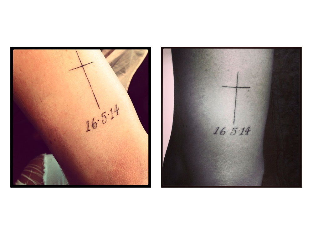 Poppy Delevingne Wedding Tattoo
