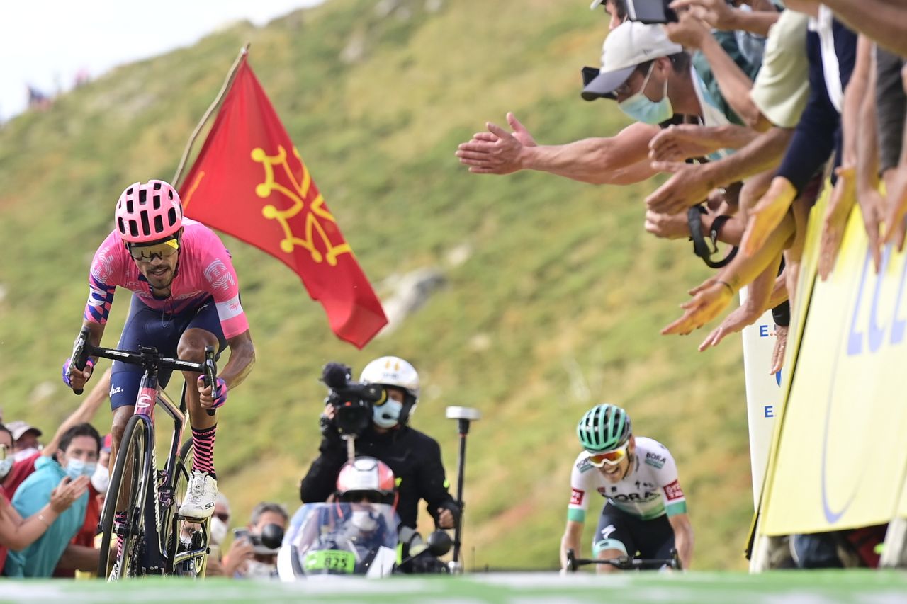 Tour de France 2020 107th Edition 13th stage Chatel Guyon Pas de Peyrol 1915 km 11092020 Daniel Felipe Martinez COL EF Pro Cycling photo poolBettiniPhoto2020