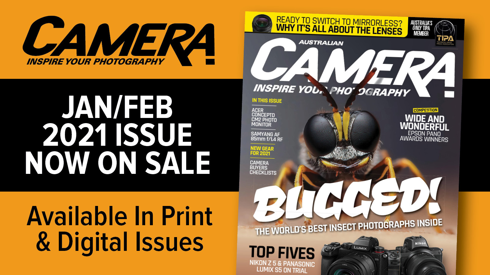 Af en toe Haas vragenlijst Australian Camera January/February 2021 issue is on sale now | Digital  Camera World