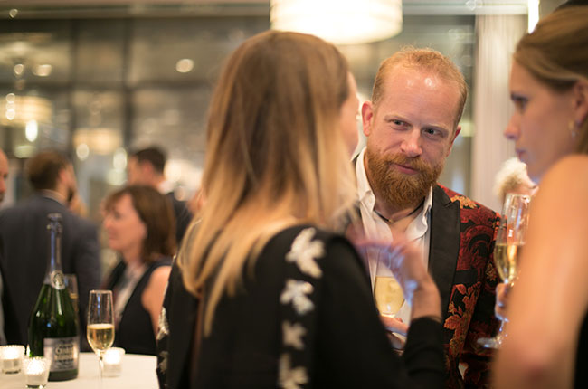 Guests arrived at The Connaught for the results announcement.