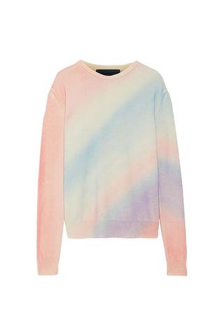 Clothing, White, Pink, Sleeve, Sweater, T-shirt, Outerwear, Top, Crop top, Neck,