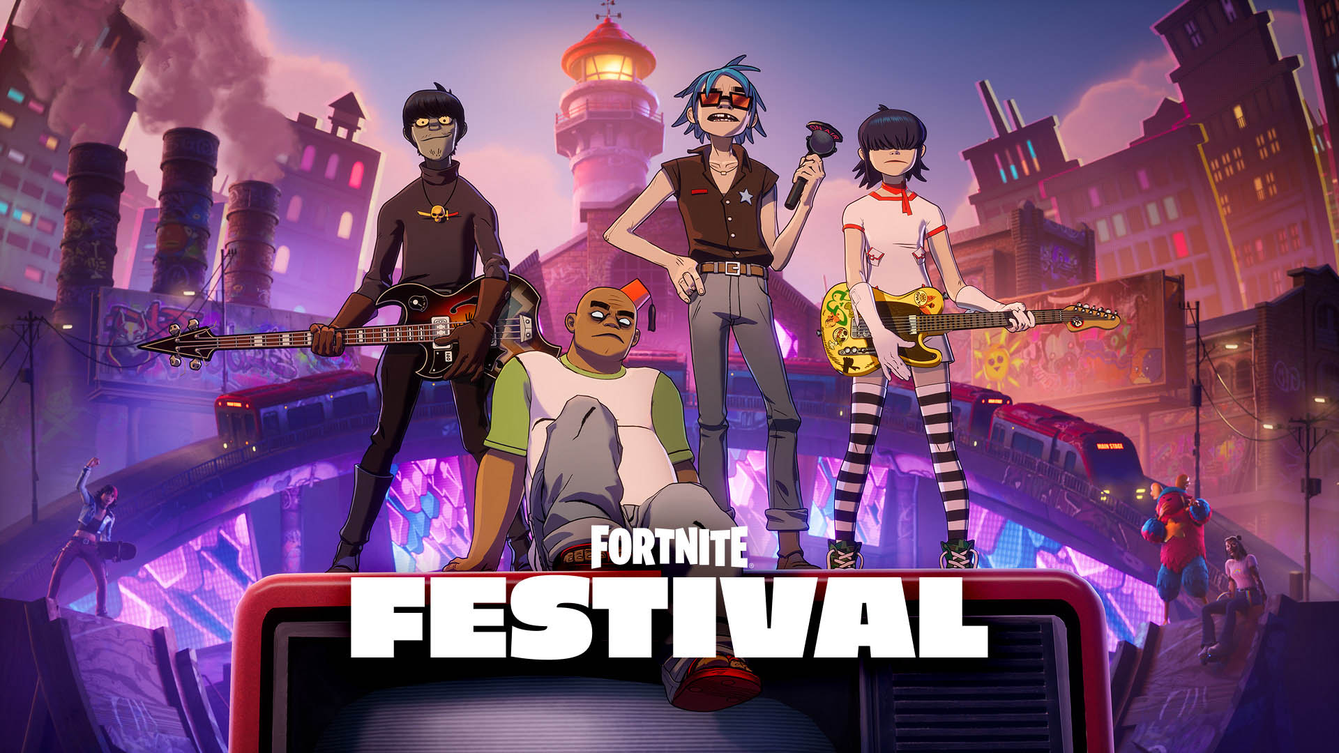 Fortnite Festival title screen