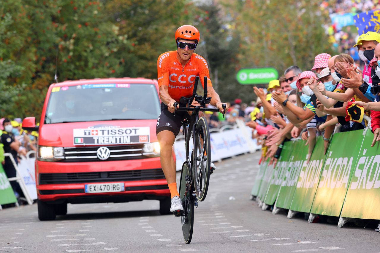 Tour de France 2020 - 107th Edition - 20th stage Lure - La Planche des Belles Filles 36.2 km - 19/09/2020 -Alessandro De Marchi (ITA - CCC Team) - photo Kei Tsujii//BettiniPhoto&Acirc;&copy;2020