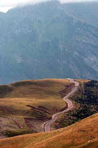 A bit of climbing in today's stage
