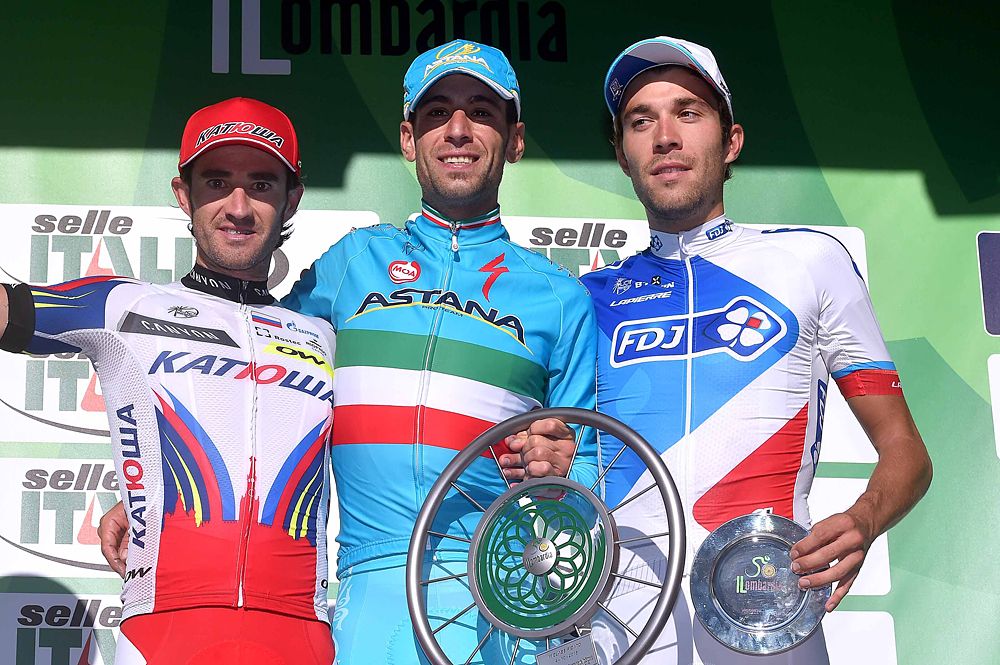 Il Lombardia podium