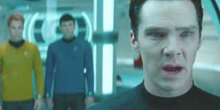 Benedict Cumberbatch laying it all out on the line in Star Trek Into Darkness