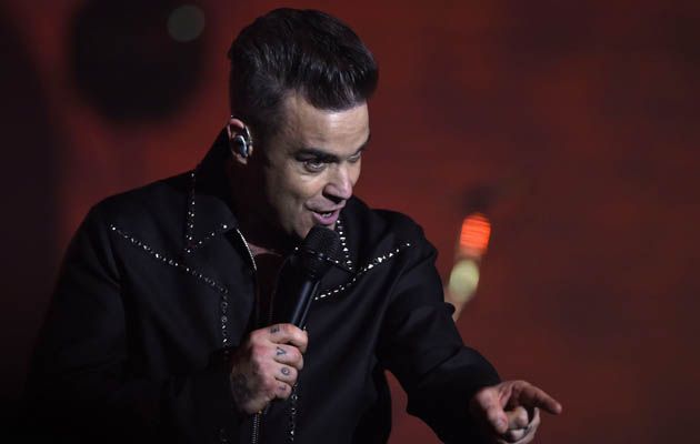 Robbie Williams in concert at St John at Hackney Church, London, UK - 14 Dec 2016