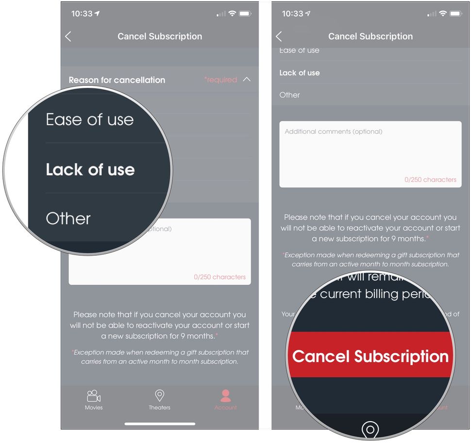 How to cancel your MoviePass account on iPhone and iPad iMore