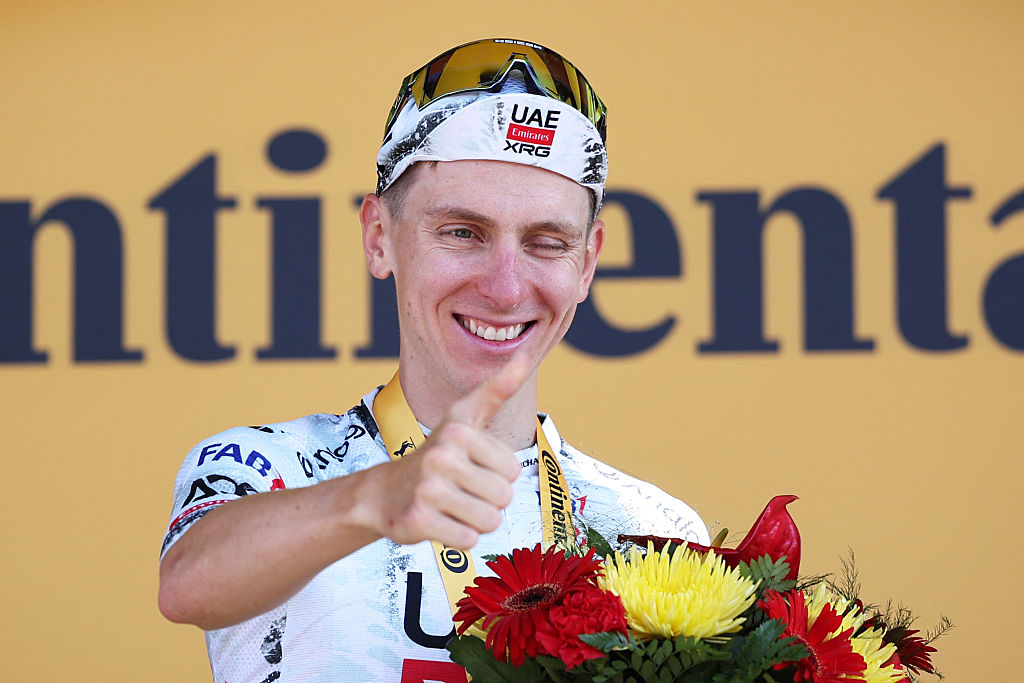 The current GC standings at the Tour de France 2025