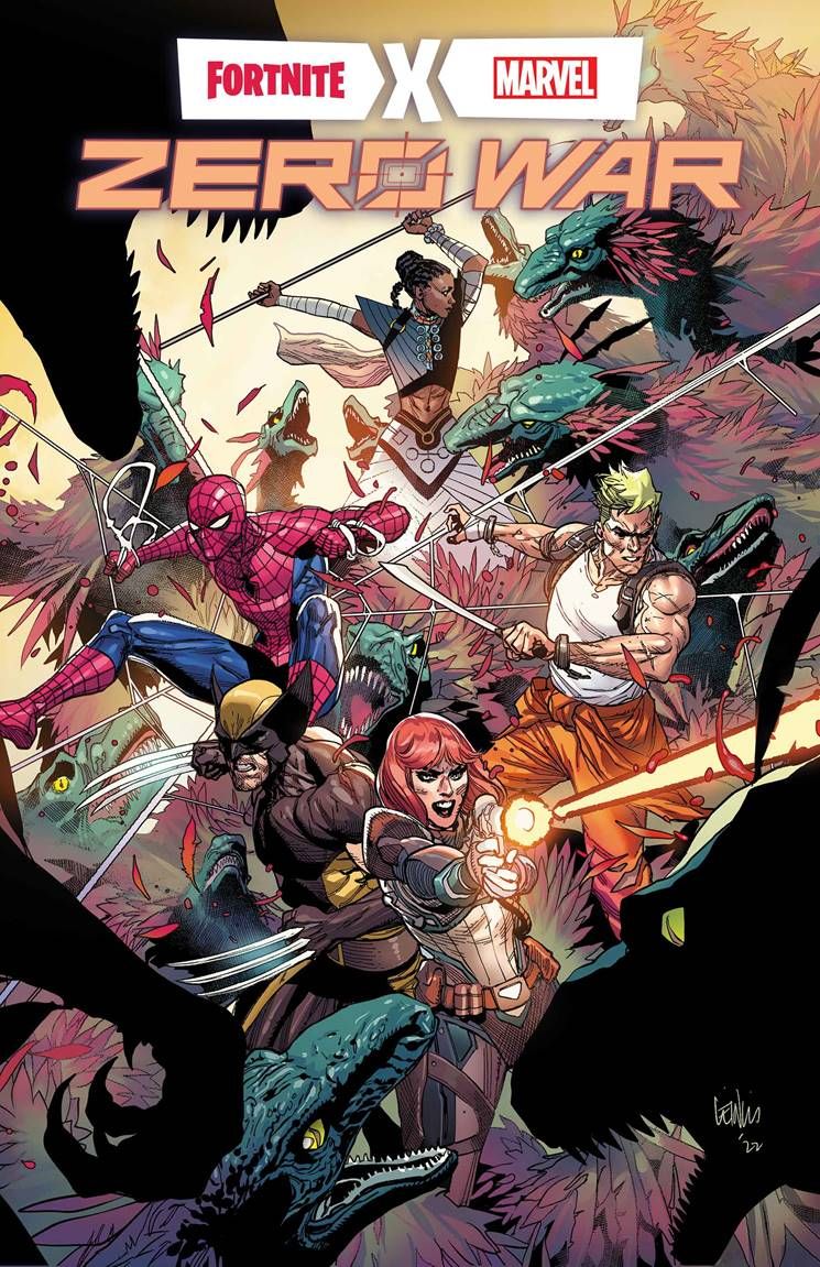 Fortnire x Marvel: Zero War #3 main cover art by Leinil Francis Yu