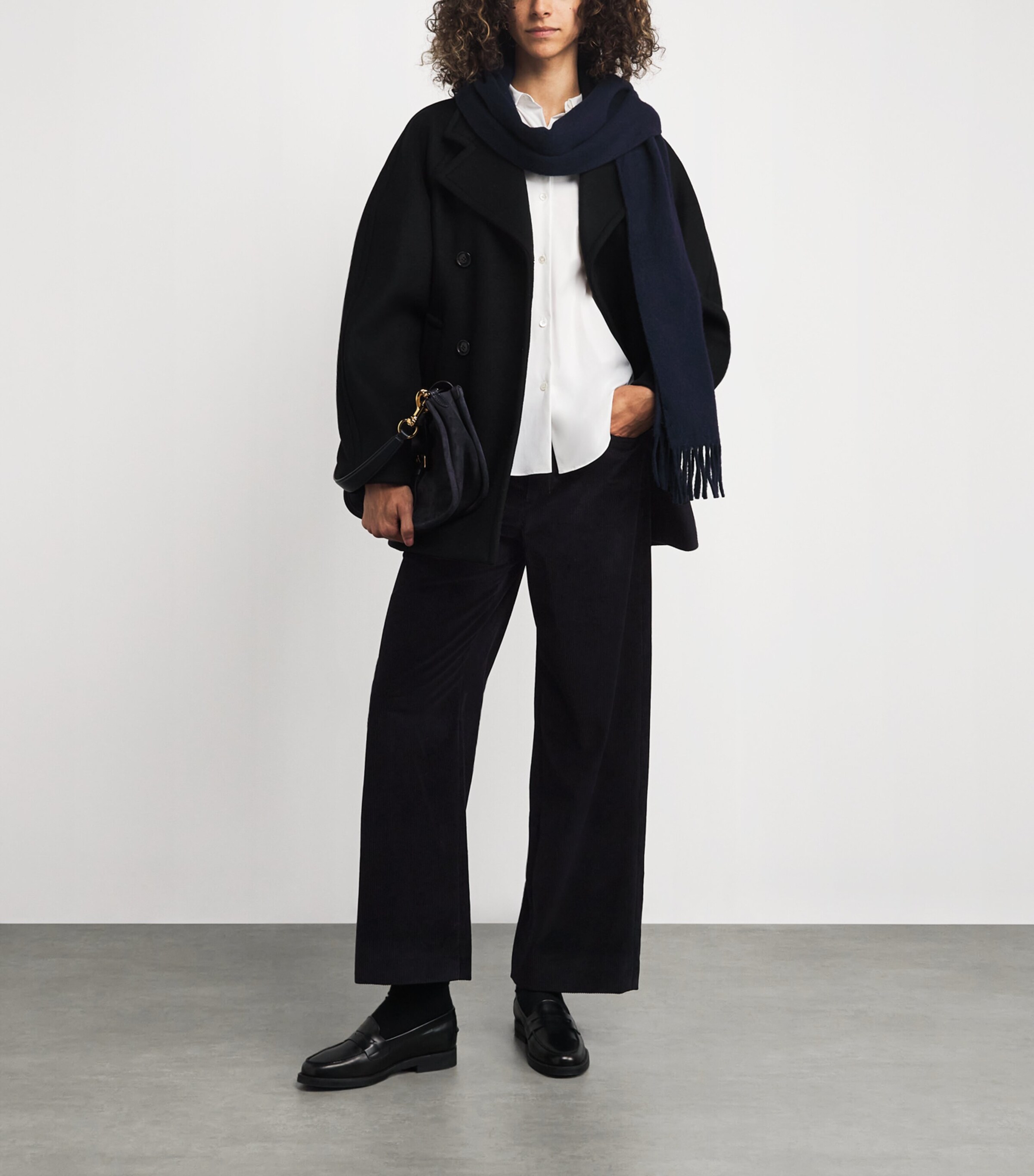 Max Mara Cotton Corduroy Trousers