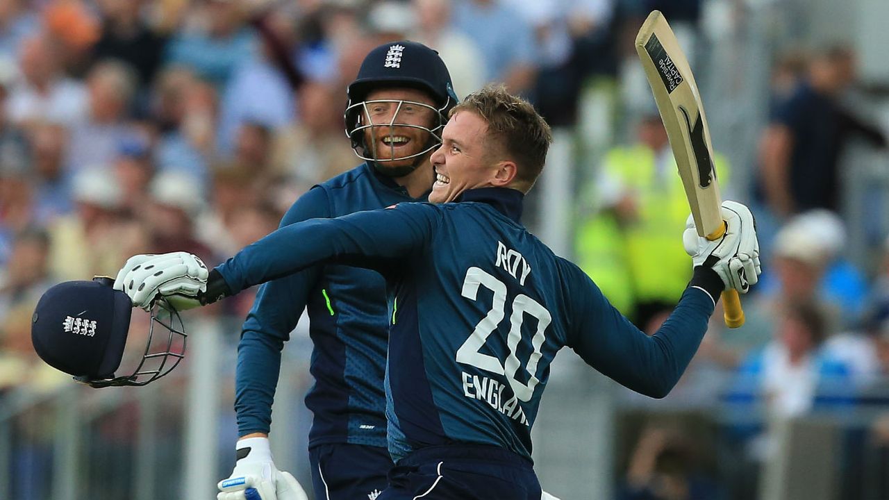 Jason Roy Jonny Bairstow England vs. Australia ODI