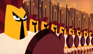 Jack and the Spartans Samurai Jack
