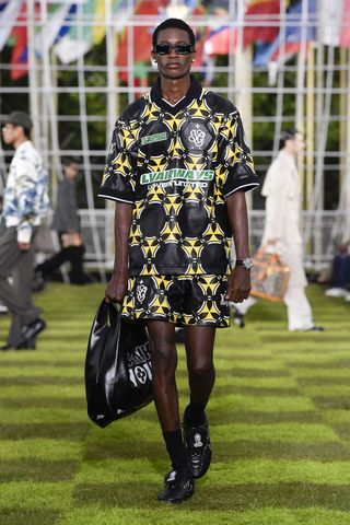 Louis Vuitton S/S 2025 menswear show by Pharrell Williams at UNESCO