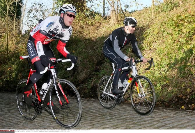 Jens Voigt takes on the Koppenberg