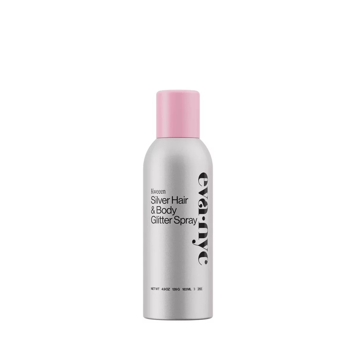 Eva Nyc Kweeen Silver Hair U0026#38; Body Glitter Spray - 4.9oz