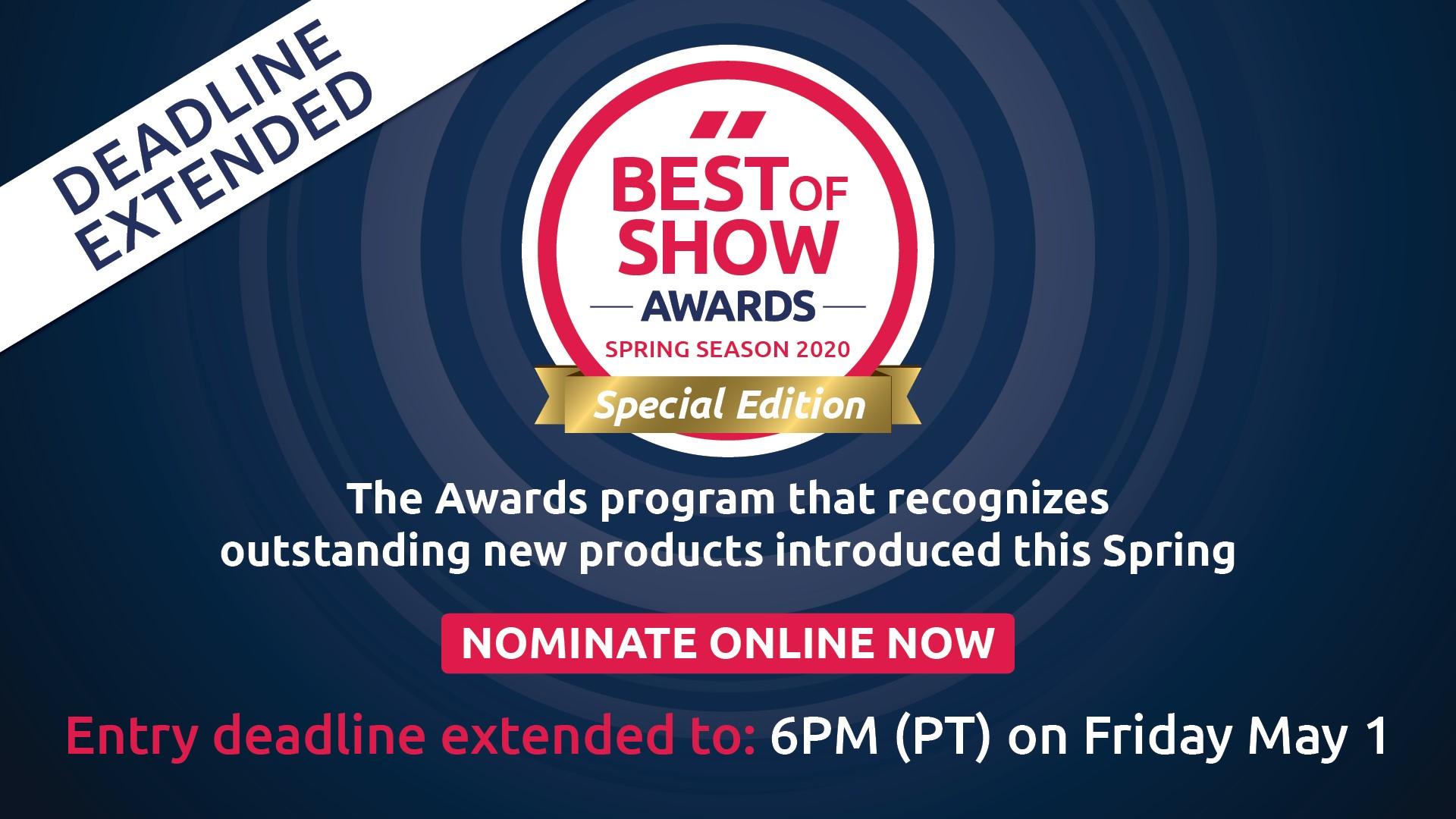 Deadline Extended for Best of Show Special Edition | TV Tech