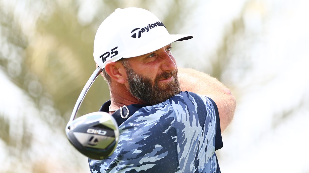 Dustin Johnson takes a shot at LIV Golf Jeddah