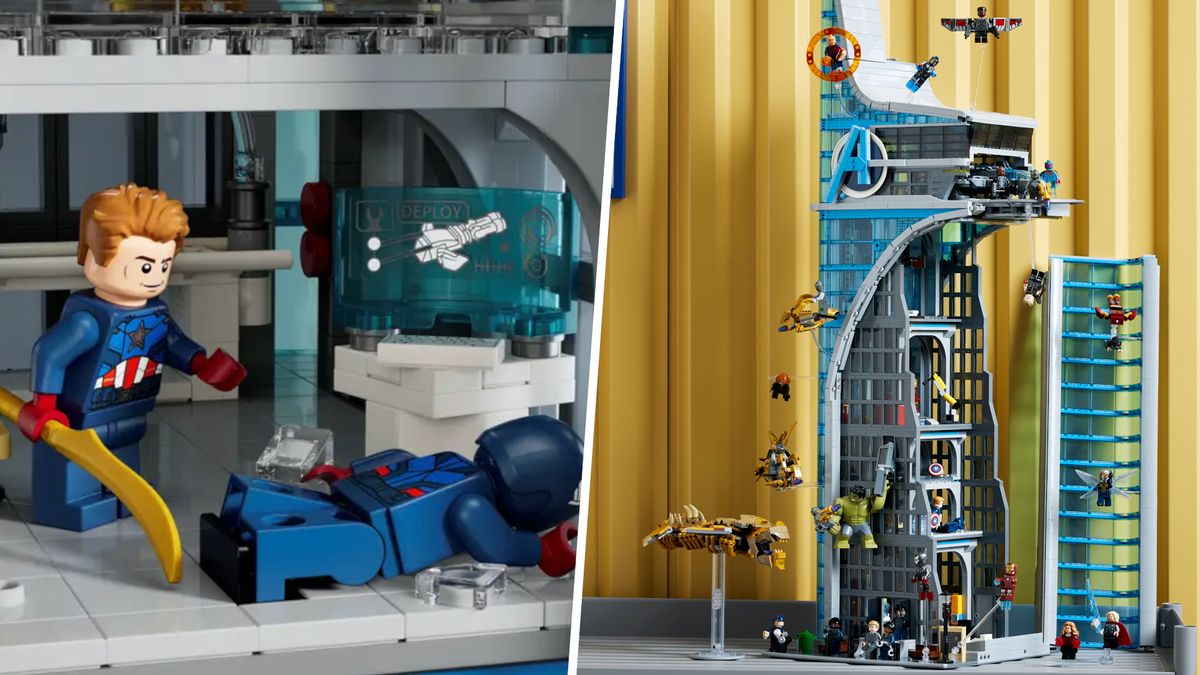 Avengers tower lego online 2020