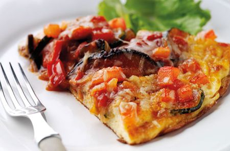 ratatouille omelette