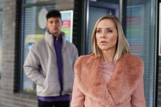 Cindy Cunningham makes an unsettling discovery involving Ollie in Hollyoaks. 