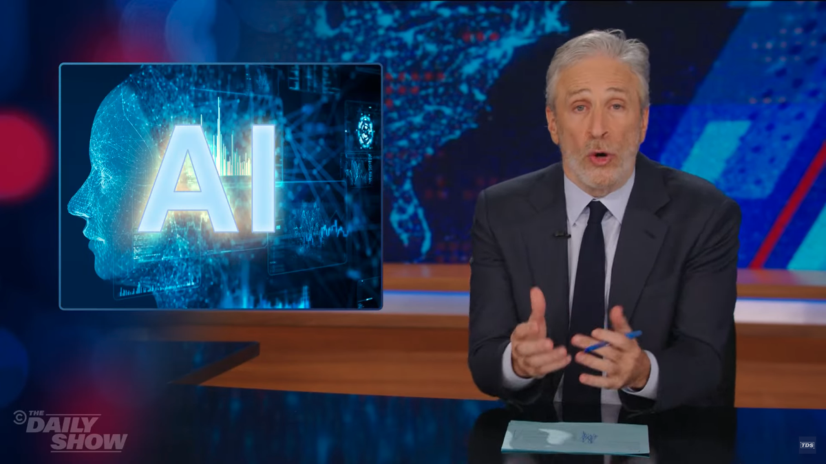 Jon Stewart on AI