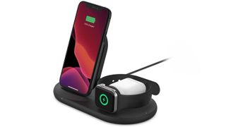 best wireless charger: Belkin BOOSTCHARGE 3-in-1 Wireless Charger for Apple Devices