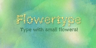 Pretty fonts: Flowertype