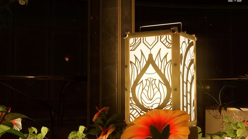 Still image of a four-sided lantern from Frictional_next_project.mp4 teaser