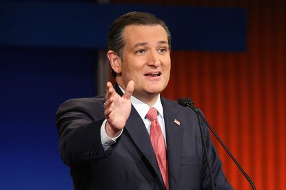 Ted Cruz at the South Carolina debate.