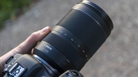 The Canon RF 24-240mm zoom lens
