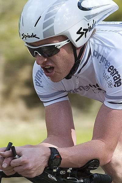 Rob Doyle (Prime Estate Buyers Agents) from Victoria finished the time trial in 42nd place.