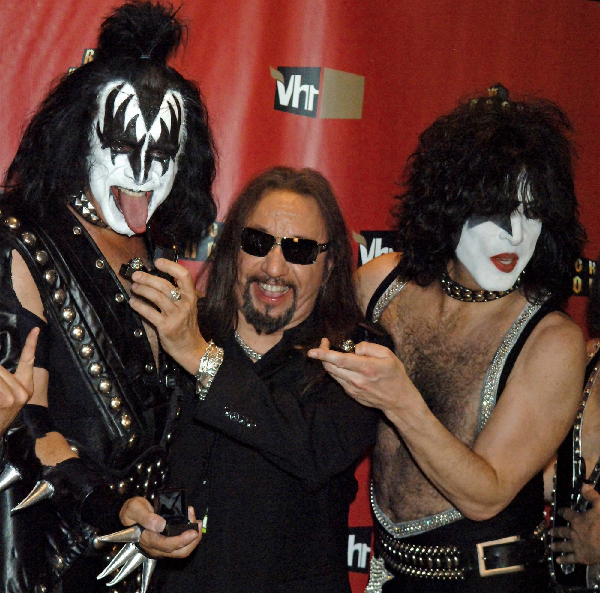 Gene Simmons, Ace Frehley and Paul Stanley of KISS, 25 May, 2006