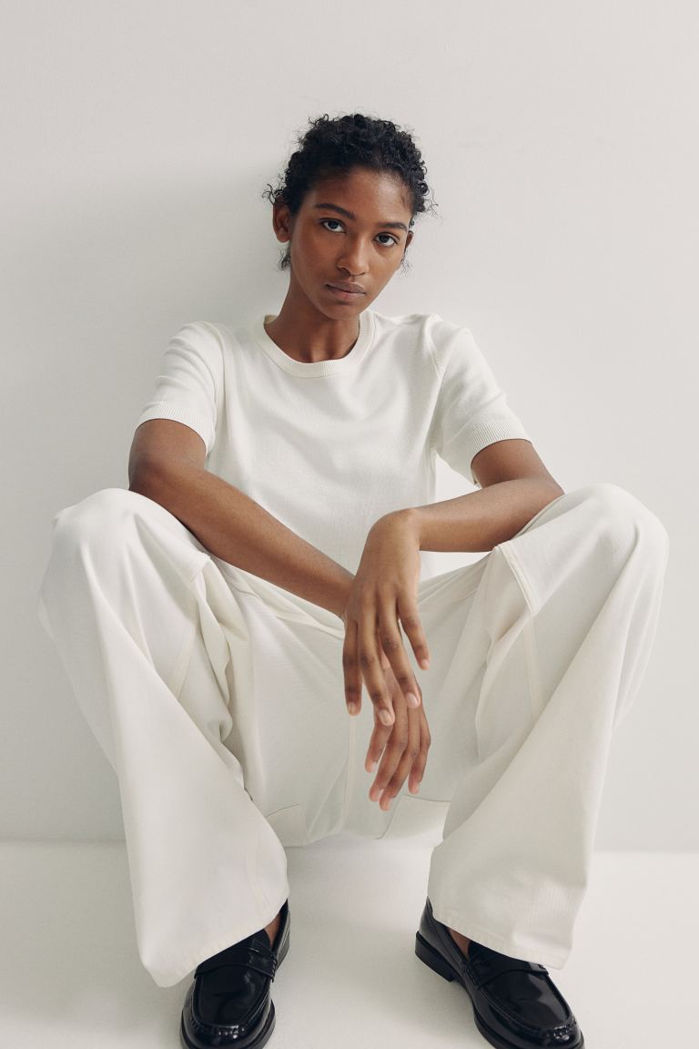Fine-Knit Top