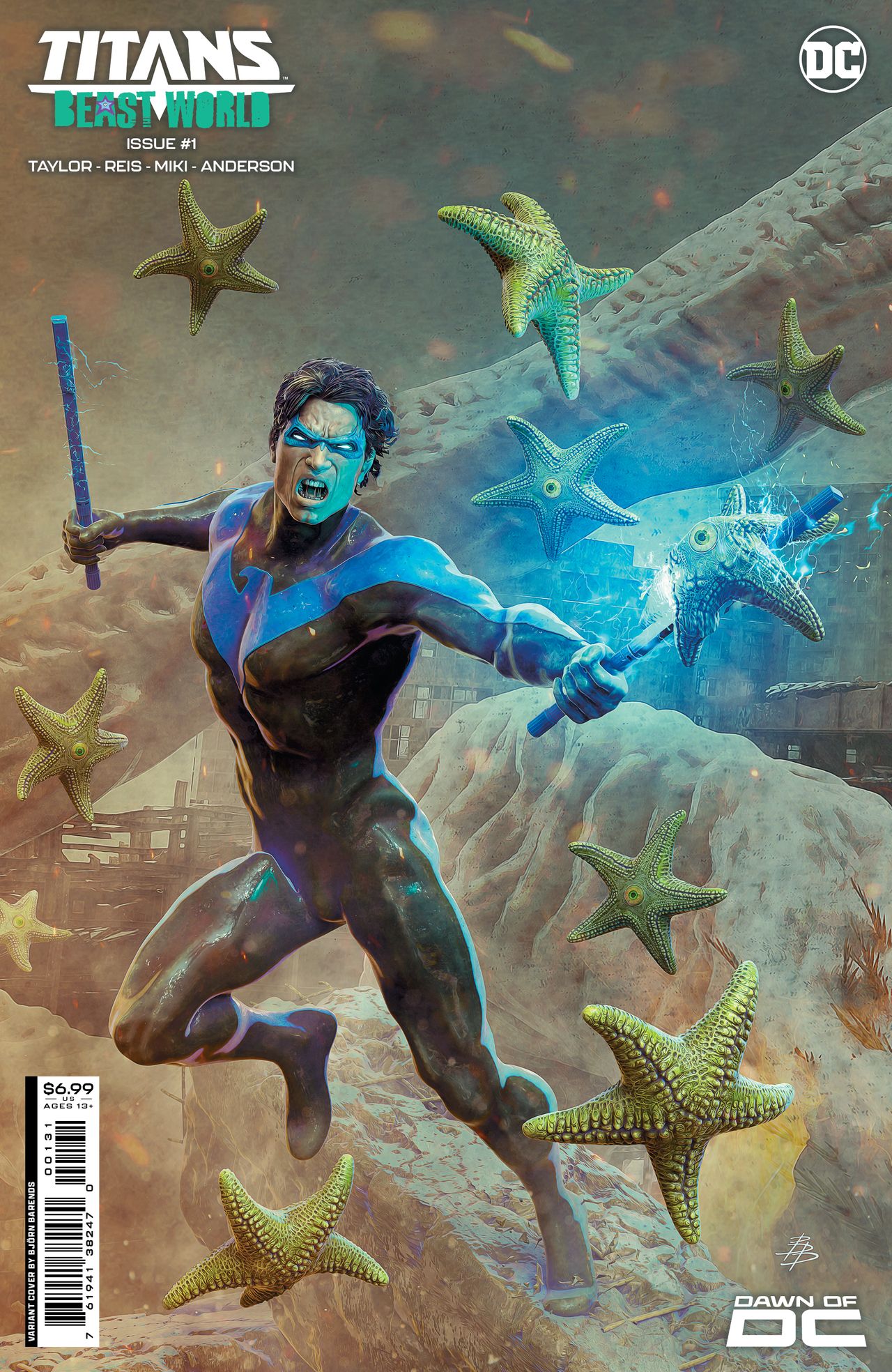 Covers from Titans: Beast World #1