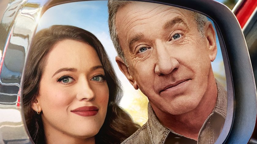 Key art of Riley and Matt in side-view mirror for Shifting Gears Season 2