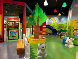 Duplo Farm under 5s soft play area at Legoland Discovery Centre Birmingham