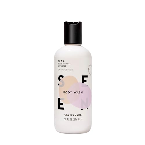 Seen Body Wash -Scented- Non-Comedogenic & Non-Irritating Body Wash- Dermatologist-Developed - Safe for Sensitive & Acne Prone Skin